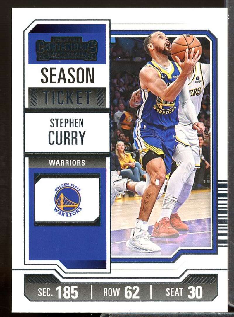 Stephen Curry Card 2023-24 Panini Contenders #55  Image 1