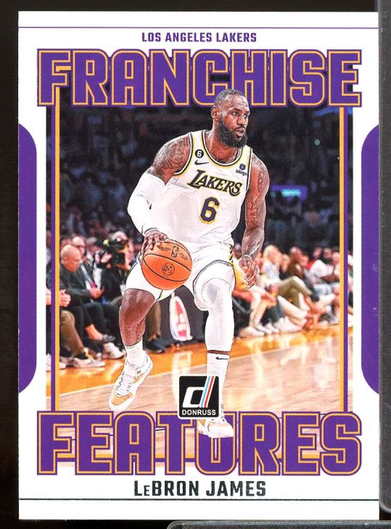 LeBron James Card 2023-24 Donruss Franchise Features #23  Image 1