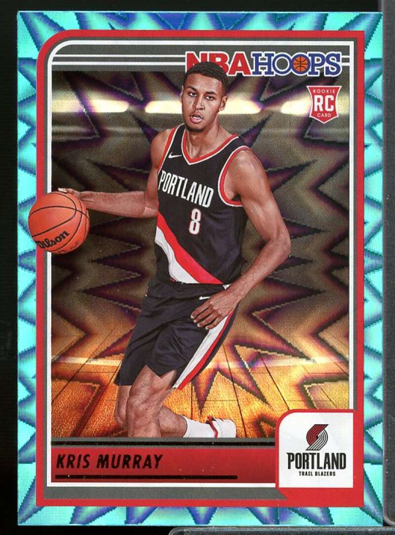 Kris Murray Rookie Card 2023-24 Hoops Teal Explosion #262  Image 1