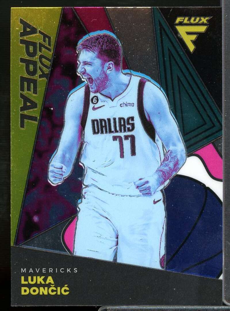 Luka Doncic Card 2022-23 Panini Flux Flux Appeal #16  Image 1