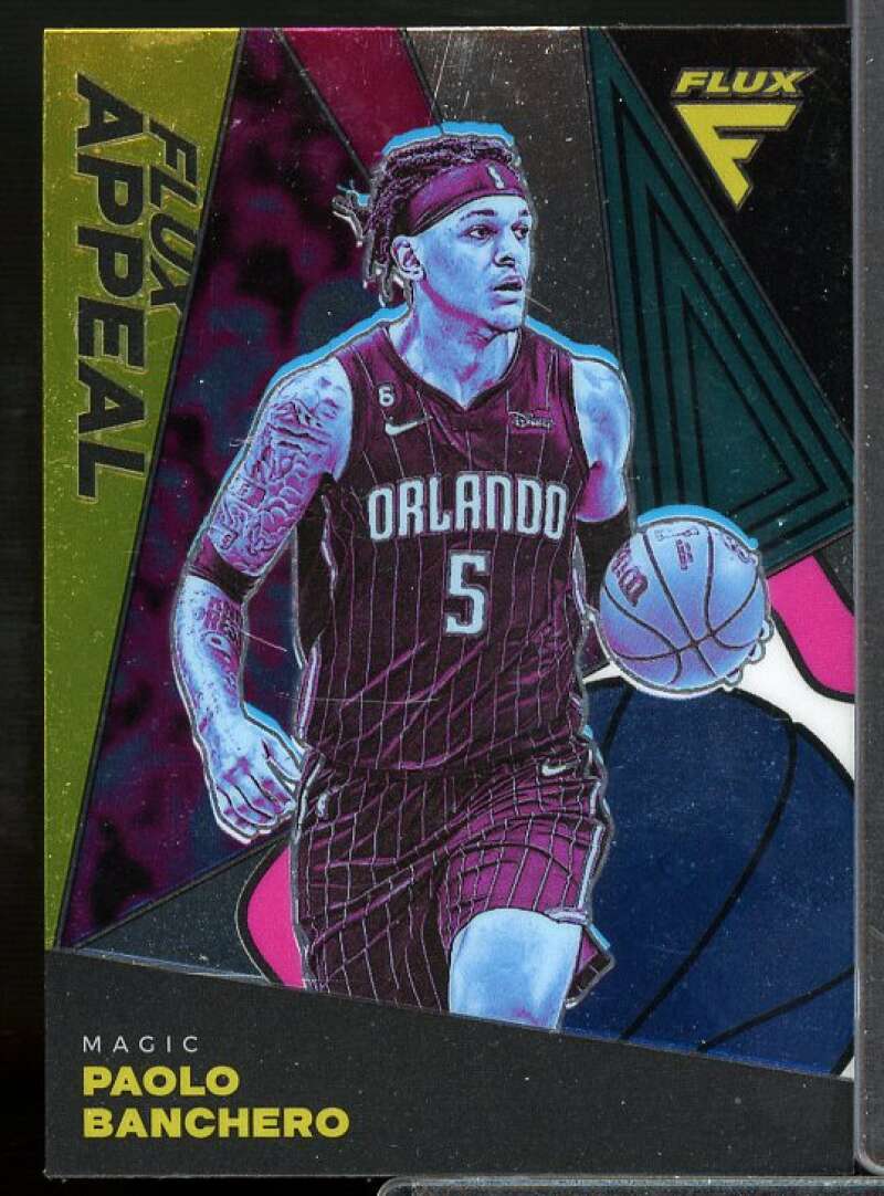 Paolo Banchero Rookie Card 2022-23 Panini Flux Flux Appeal #20  Image 1