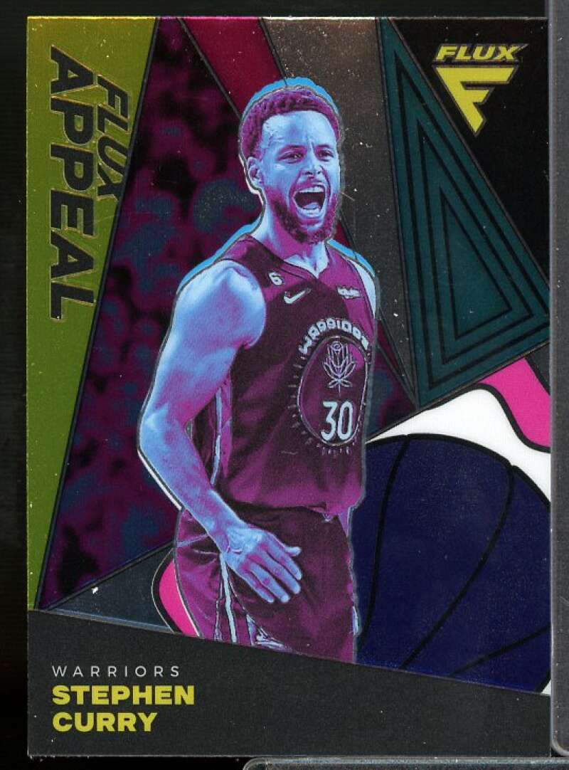 Stephen Curry Card 2022-23 Panini Flux Flux Appeal #12  Image 1