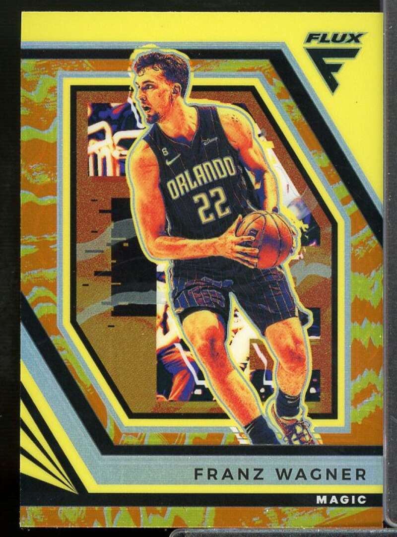 Franz Wagner Rookie Card 2022-23 Panini Flux Sunrise #12  Image 1
