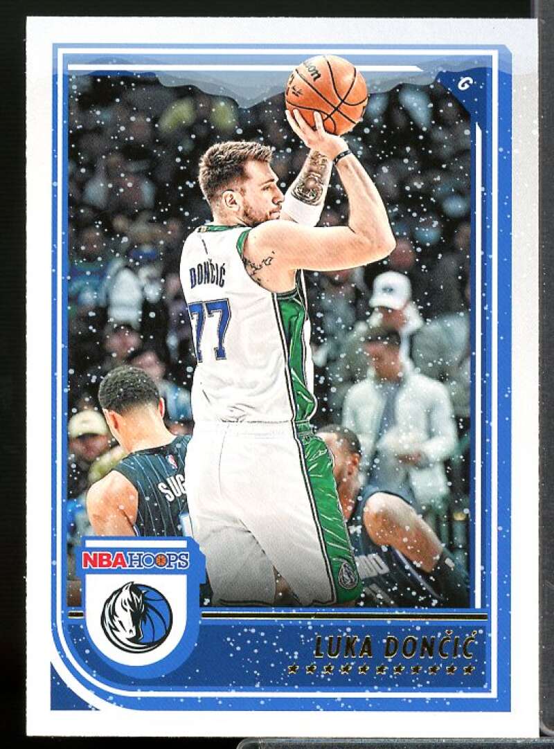 Luka Doncic Card 2022-23 Hoops Winter #119  Image 1