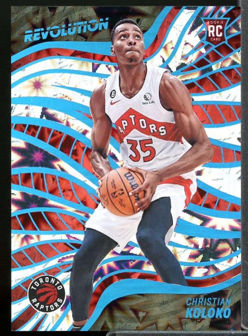 Christian Koloko Rookie Card 2022-23 Panini Revolution Impact #113  Image 1
