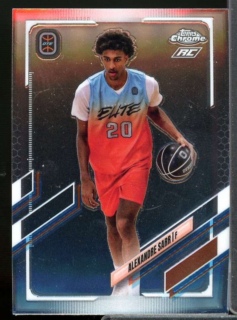 Alexandre Sarr Rookie Card 2021-22 Topps Chrome Overtime Elite #13  Image 1