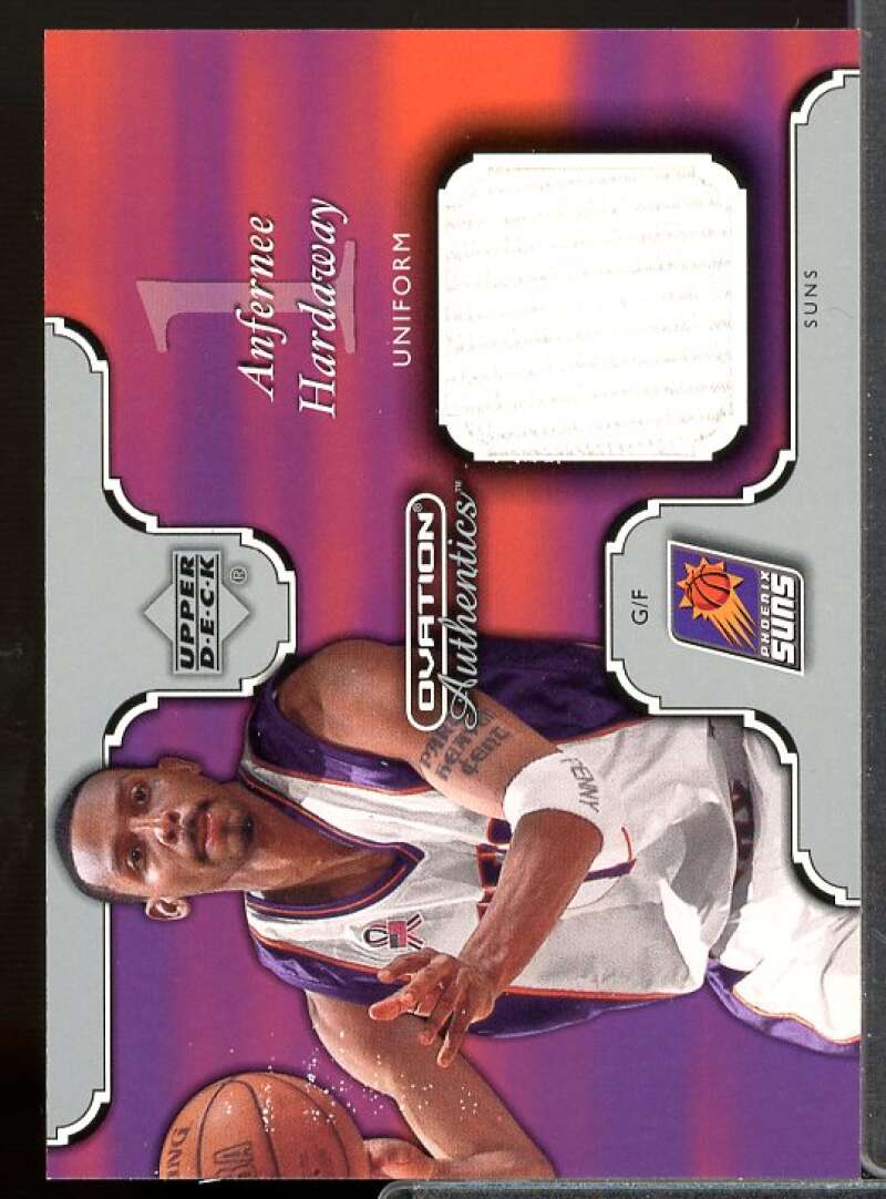Anfernee Hardaway Card 2002-03 Upper Deck Ovation Authentics Uniform #AHU  Image 1