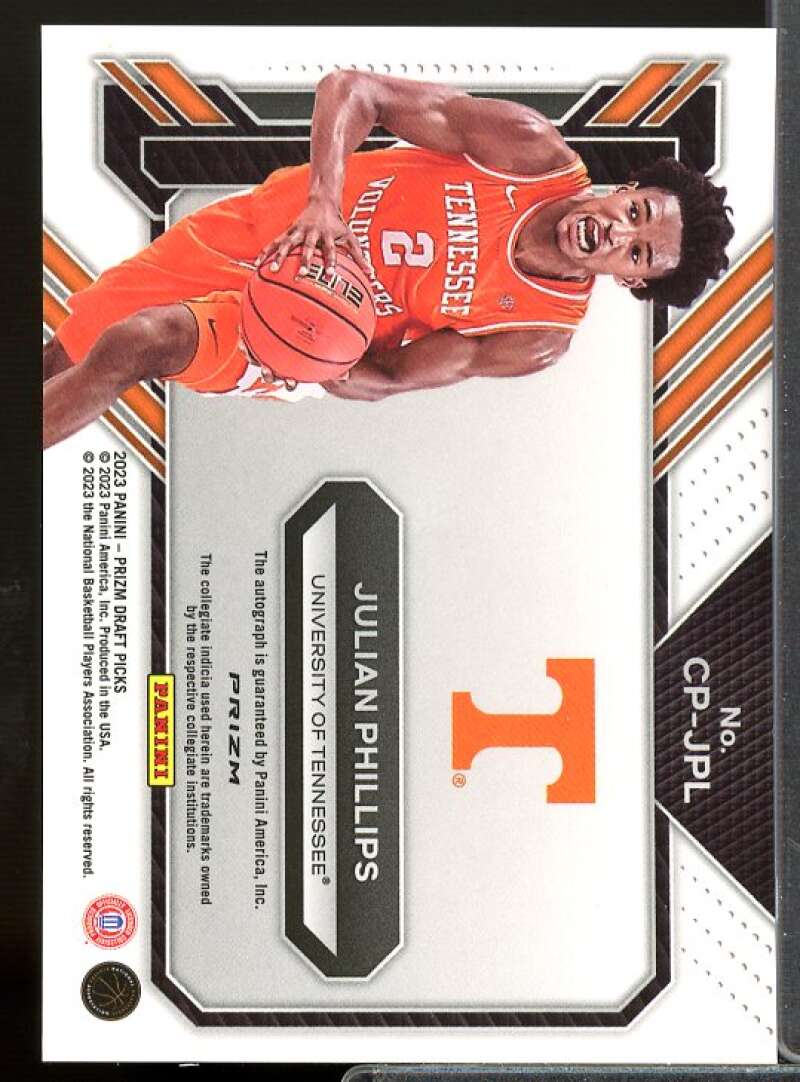 Phillips 2023 Prizm Draft Picks College Penmanship Signatures Prizms Green #44  Image 2