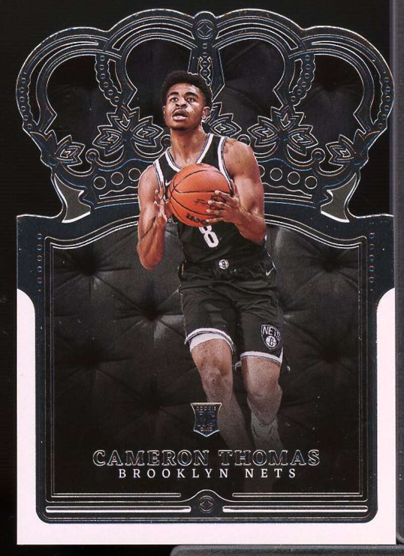 Cameron Thomas Rookie Card 2021-22 Crown Royale #25  Image 1