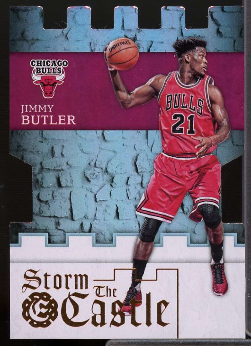 Jimmy Butler Card 2016-17 Panini Excalibur Storm the Castle #2  Image 1