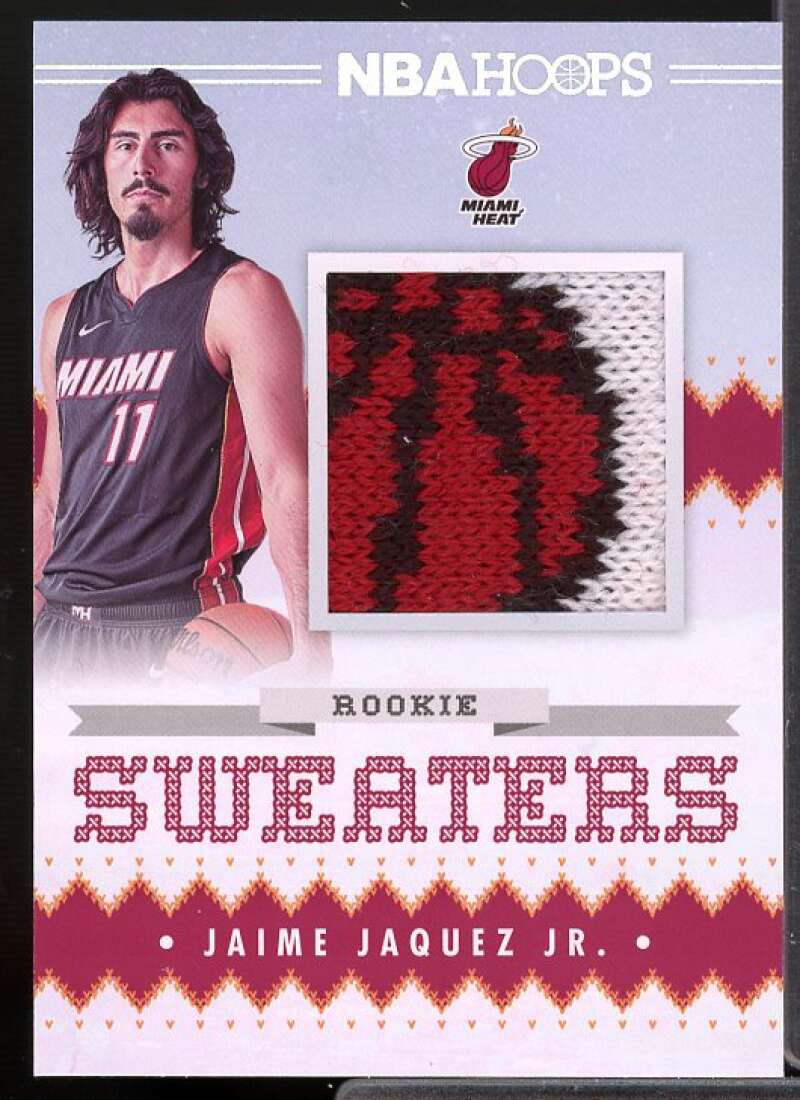 Jaime Jaquez Jr. Rookie Card 2023-24 Hoops Rookie Sweaters #17  Image 1