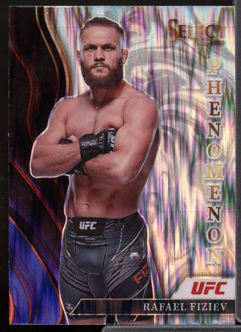 Rafael Fiziev Card 2022 Select UFC Phenomenon Prizms Flash #17  Image 1