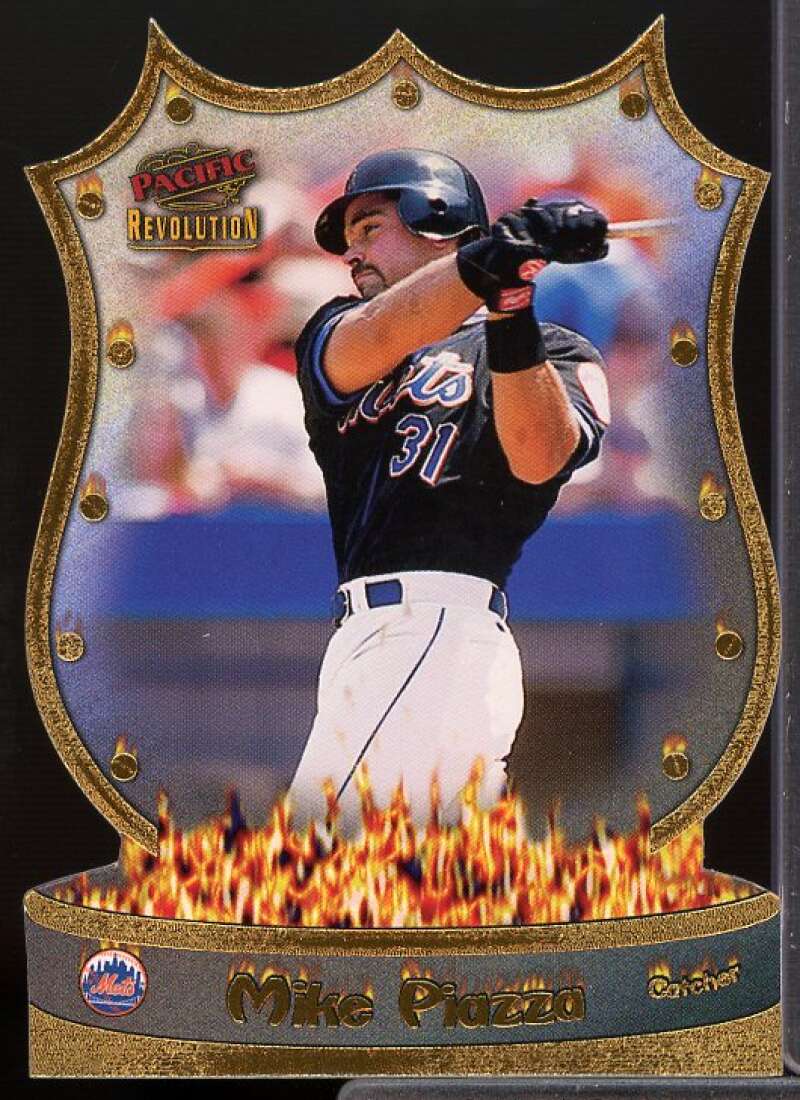 Mike Piazza Card 1998 Revolution Major League Icons #8  Image 1