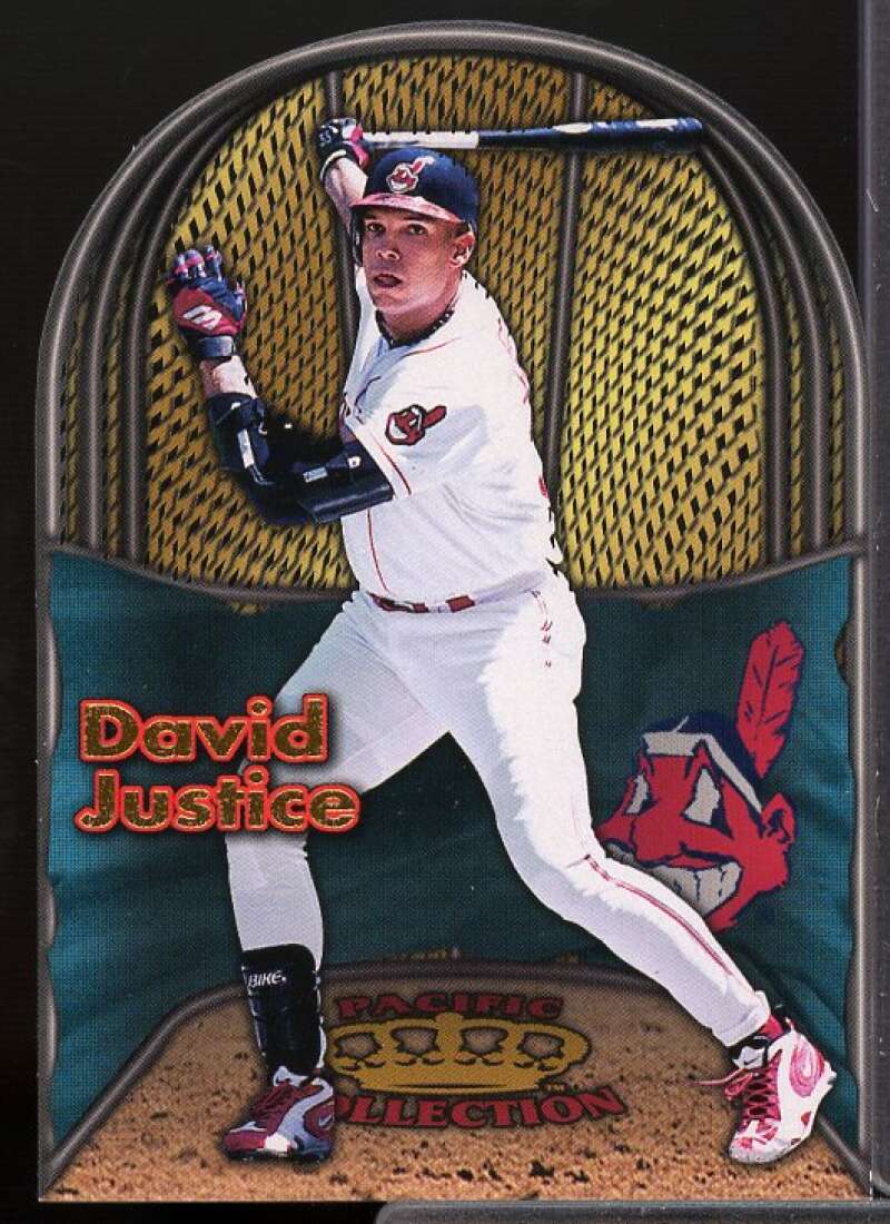 David Justice Card 1998 Pacific In The Cage #7  Image 1