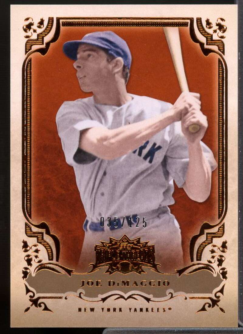 Joe DiMaggio Card 2013 Topps Triple Threads Amber #72  Image 1