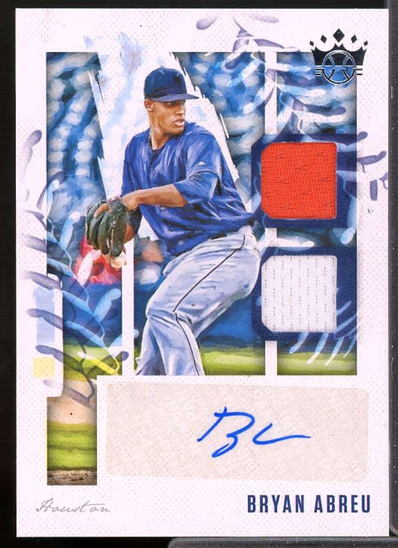 Bryan Abreu Card 2020 Diamond Kings DK Material Signatures #32  Image 1