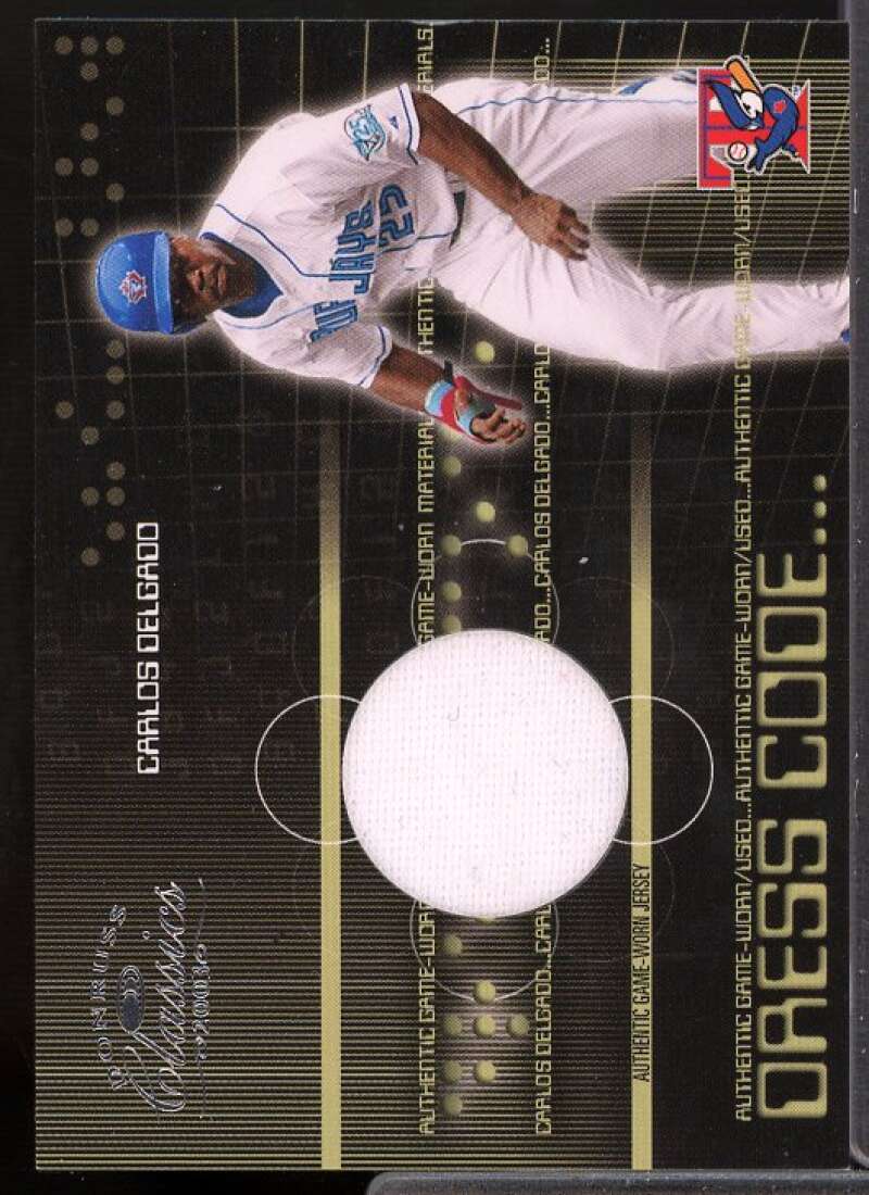 Carlos Delgado Jsy Card 2003 Donruss Classics Dress Code #12  Image 1