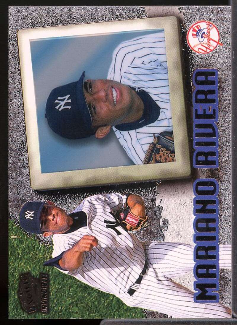 Mariano Rivera Card 1998 Pacific Invincible Silver #55  Image 1