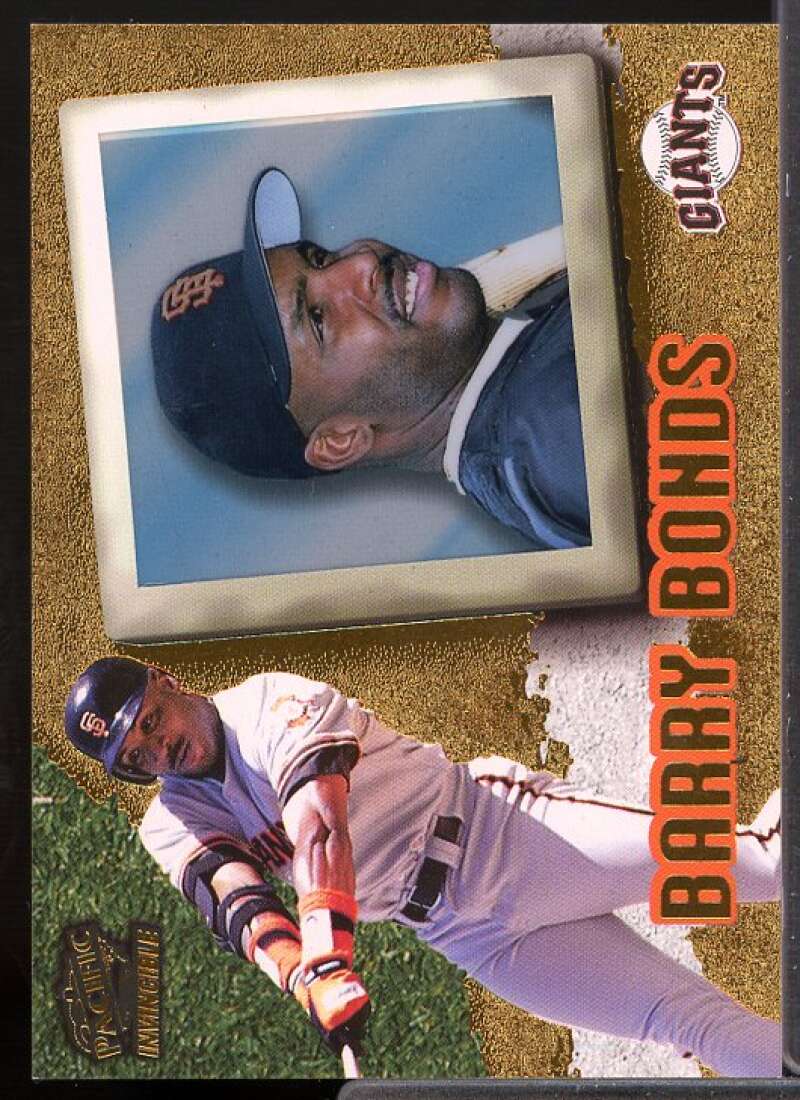 Barry Bonds Card 1998 Pacific Invincible #142  Image 1