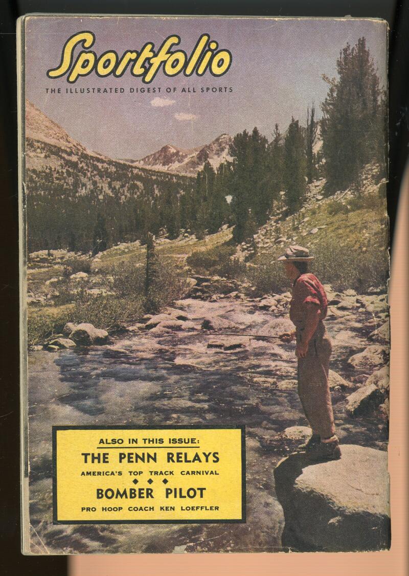 Sportfolio Illustrated Digest Of All Sports April 1947 Ted Williams Image 2