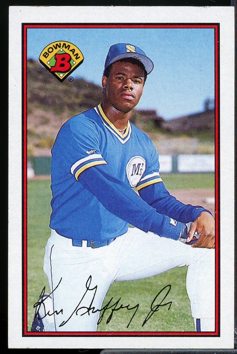 Ken Griffey Jr. Rookie Card 1989 Bowman #220  Image 1