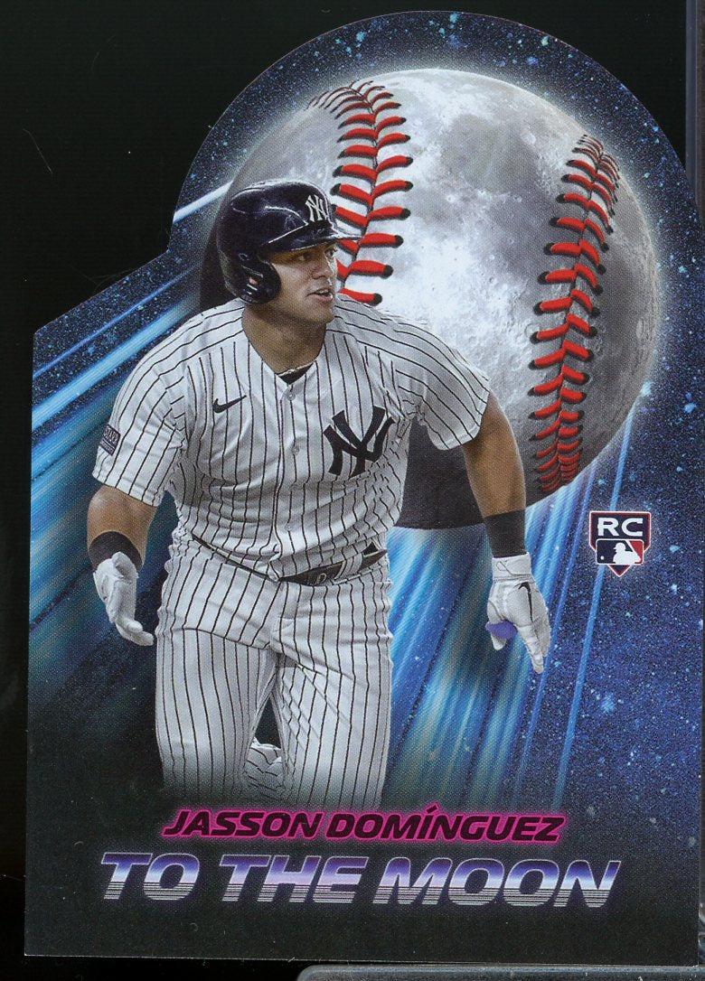 Jasson Dominguez Rookie Card 2024 Topps Big League To the Moon #TM33  Image 1