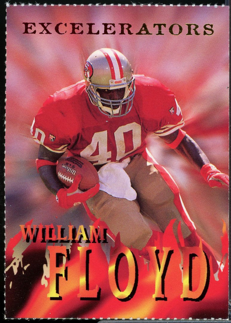 William Floyd Card 1996 SkyBox Impact Excelerators #3  Image 1