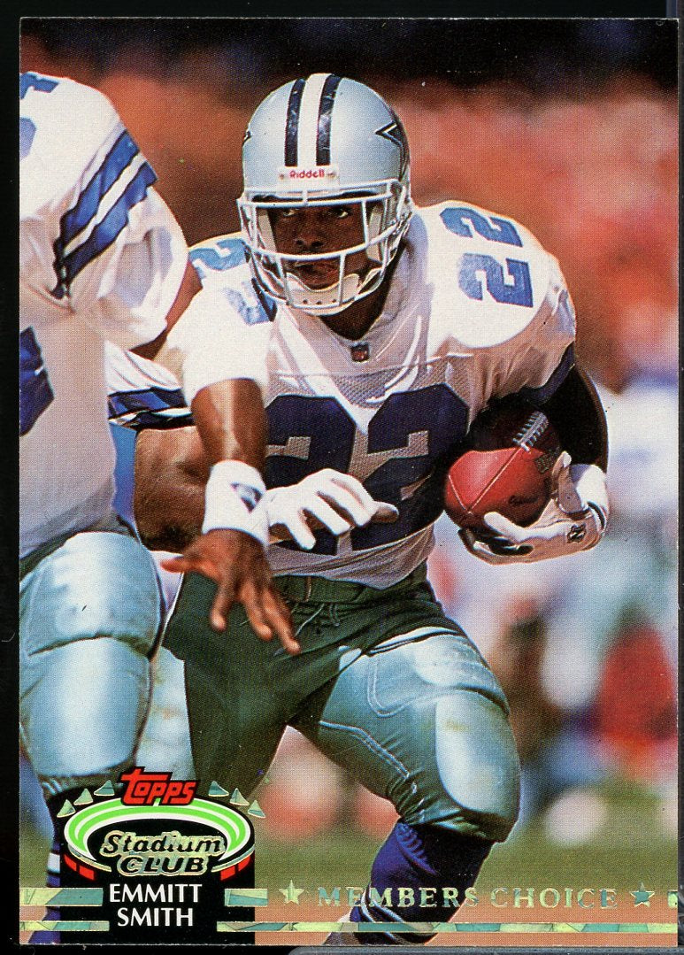 Emmitt Smith MC Card 1992 Stadium Club #303  Image 1