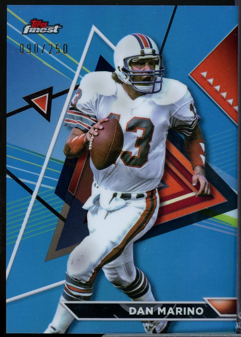 Dan Marino Card 2023 Topps Composite Finest Refractors #204  Image 1
