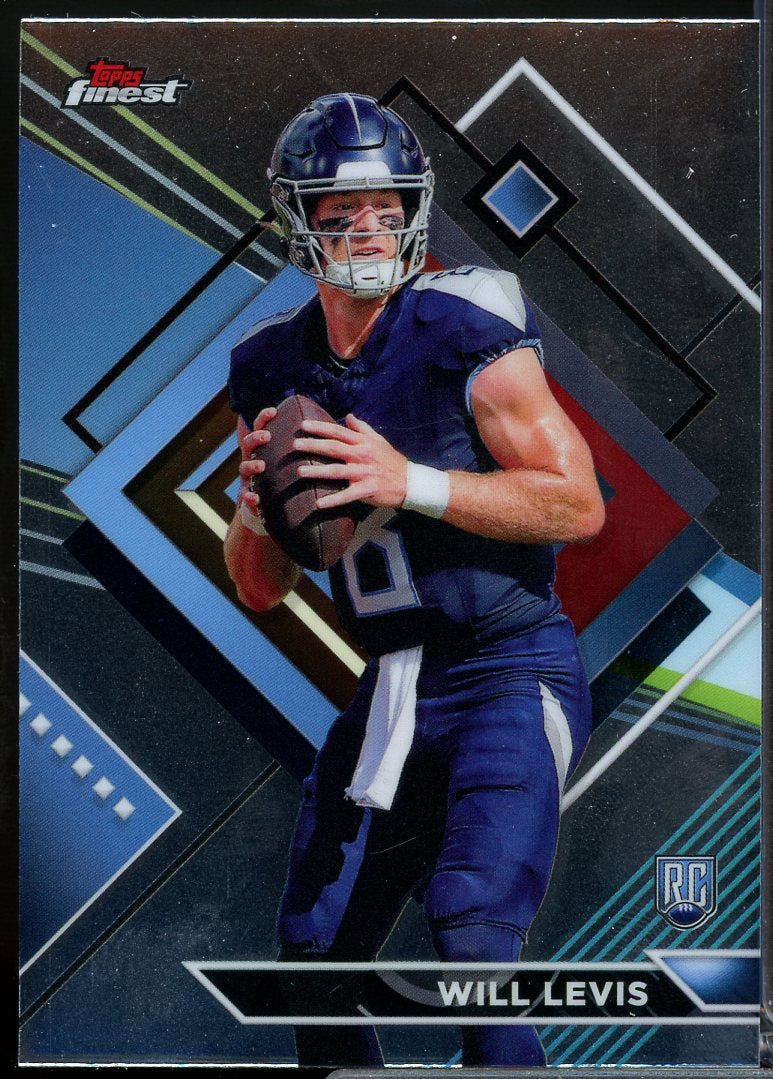 Will Levis FINEST Rookie Card 2023 Topps Composite #244  Image 1