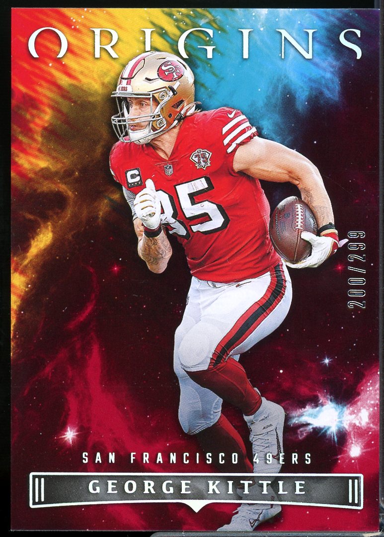 George Kittle Card 2022 Panini Origins Red #78  Image 1