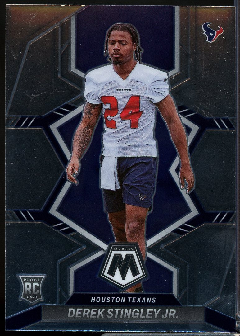 Derek Stingley Jr. Rookie Card 2022 Panini Mosaic #343  Image 1