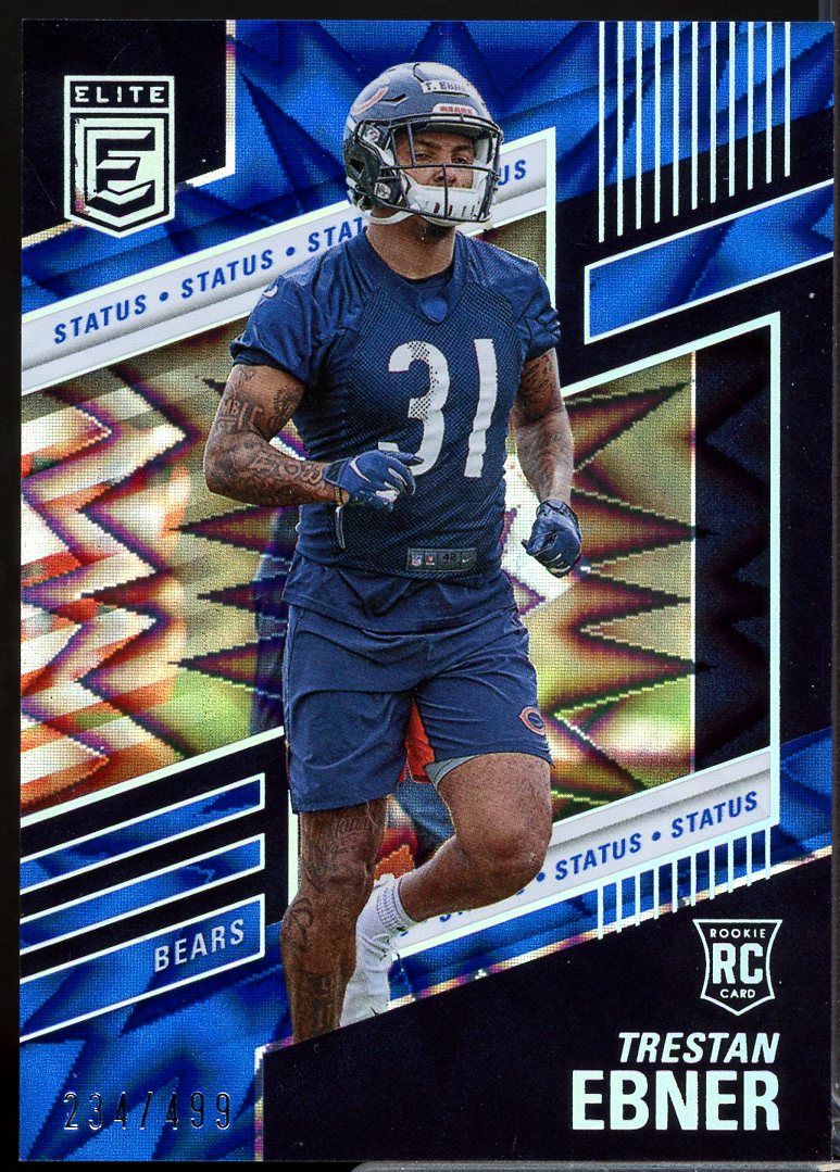 Trestan Ebner Rookie Card 2022 Elite Status Explosion #177  Image 1