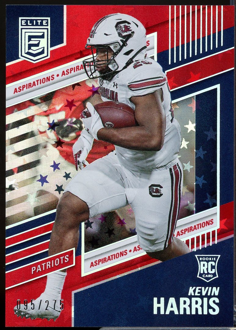Kevin Harris Rookie Card 2022 Elite Aspirations Stars #172  Image 1