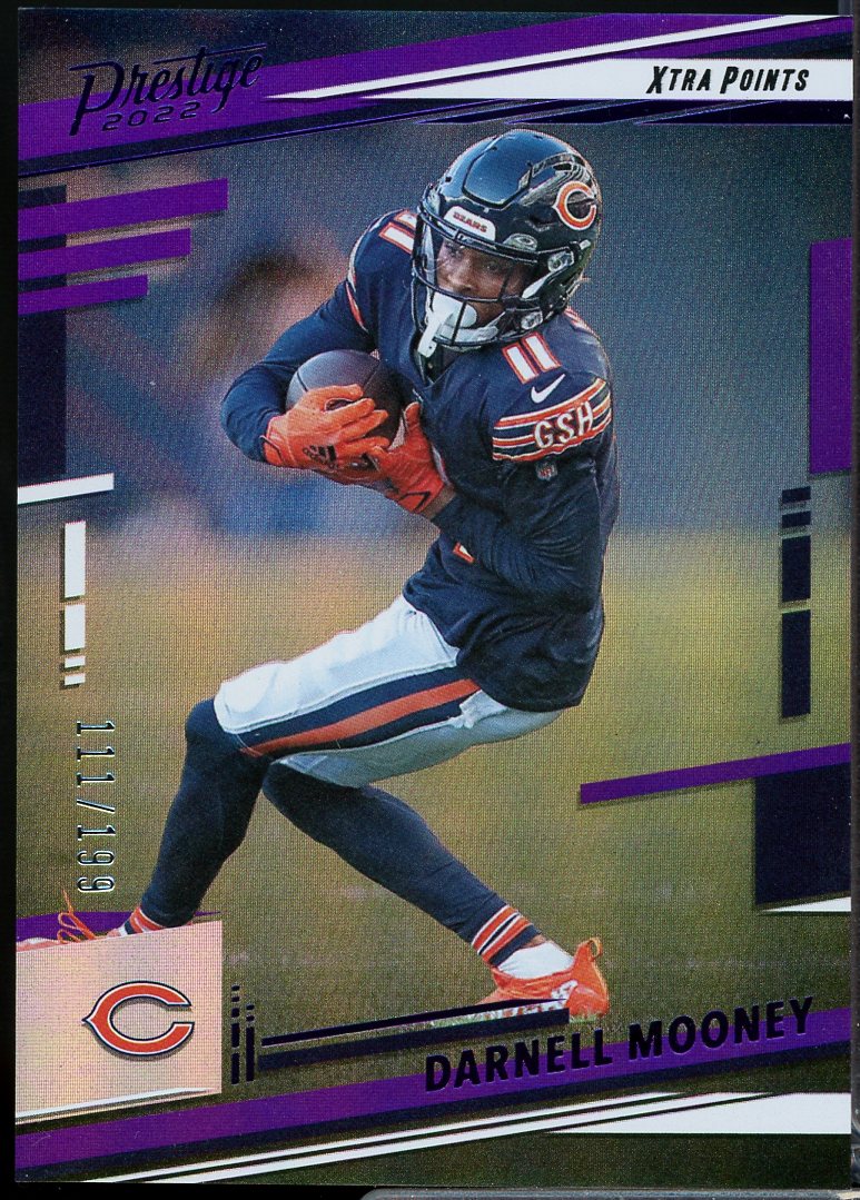 Darnell Mooney Card 2022 Prestige Xtra Points Purple #50  Image 1
