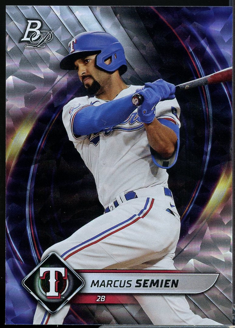 Marcus Semien Card 2022 Bowman Platinum Ice #64  Image 1