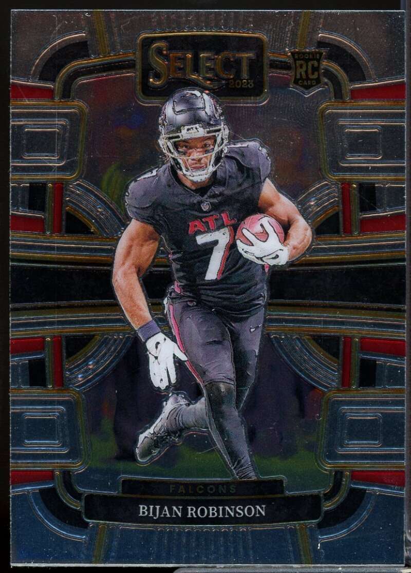 Bijan Robinson Rookie Card 2023 Select #4  Image 1