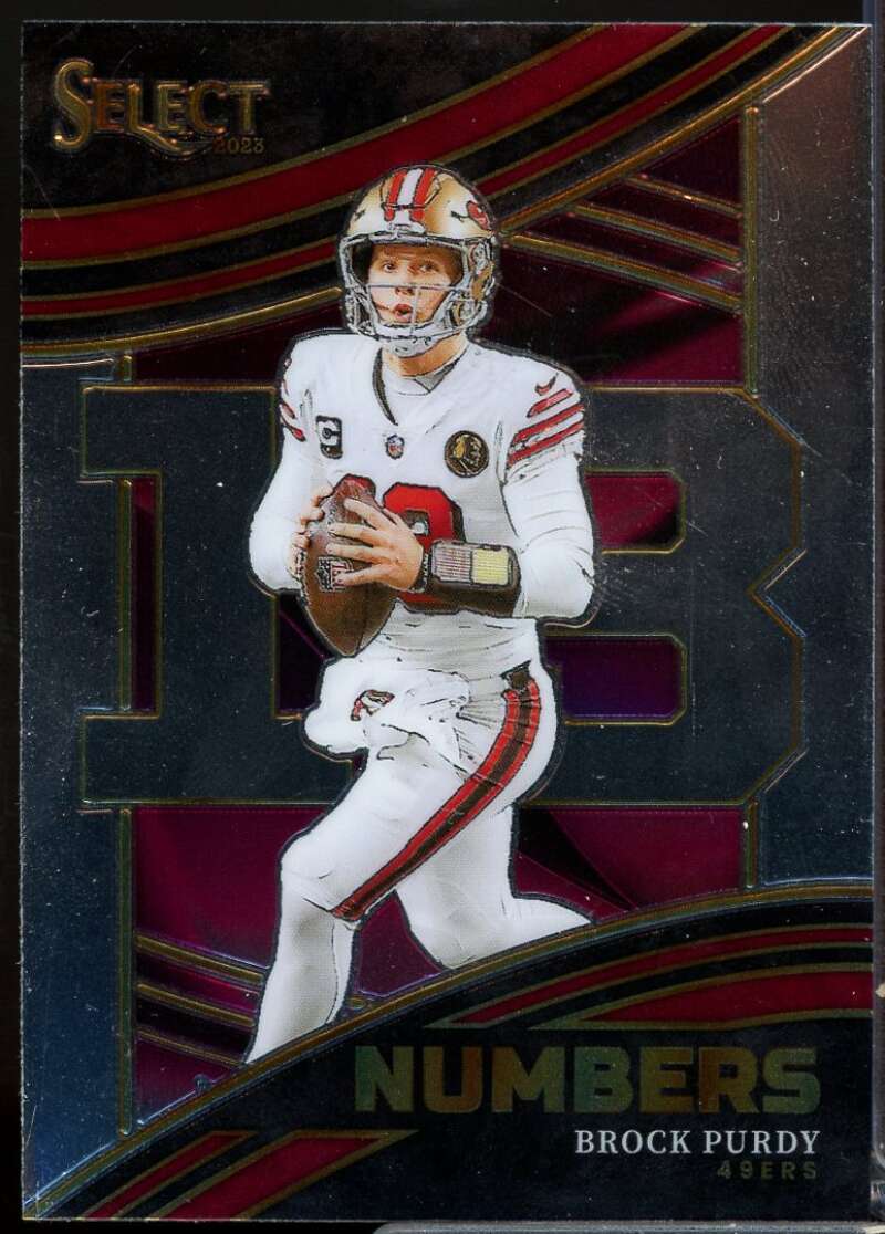 Brock Purdy Card 2023 Select Select Numbers #5  Image 1