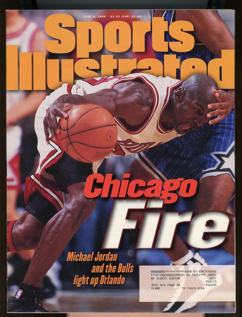 Sports Illustrated Magazine June 3 1996 Michael Jordan Chicago Bulls Image 1