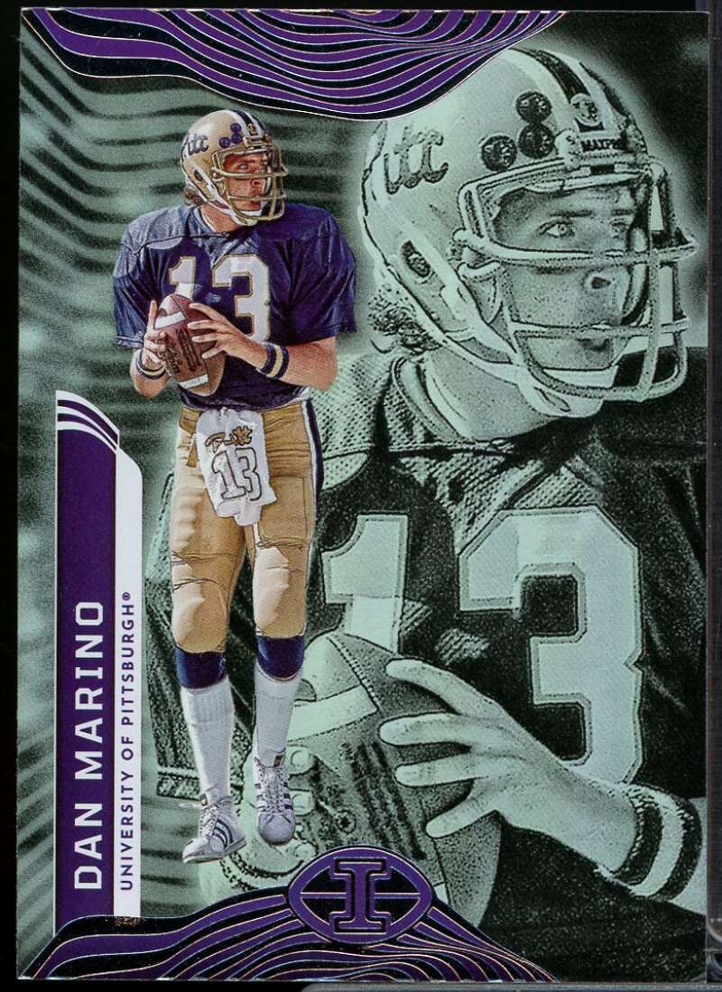 Dan Marino Card 2023 Panini Chronicles Draft Picks Illusions #8  Image 1