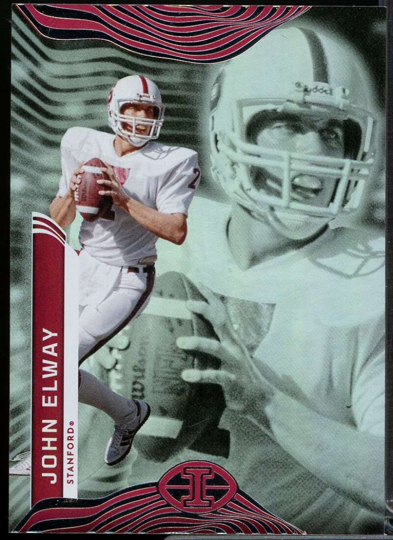 John Elway Card 2023 Panini Chronicles Draft Picks Illusions #14  Image 1