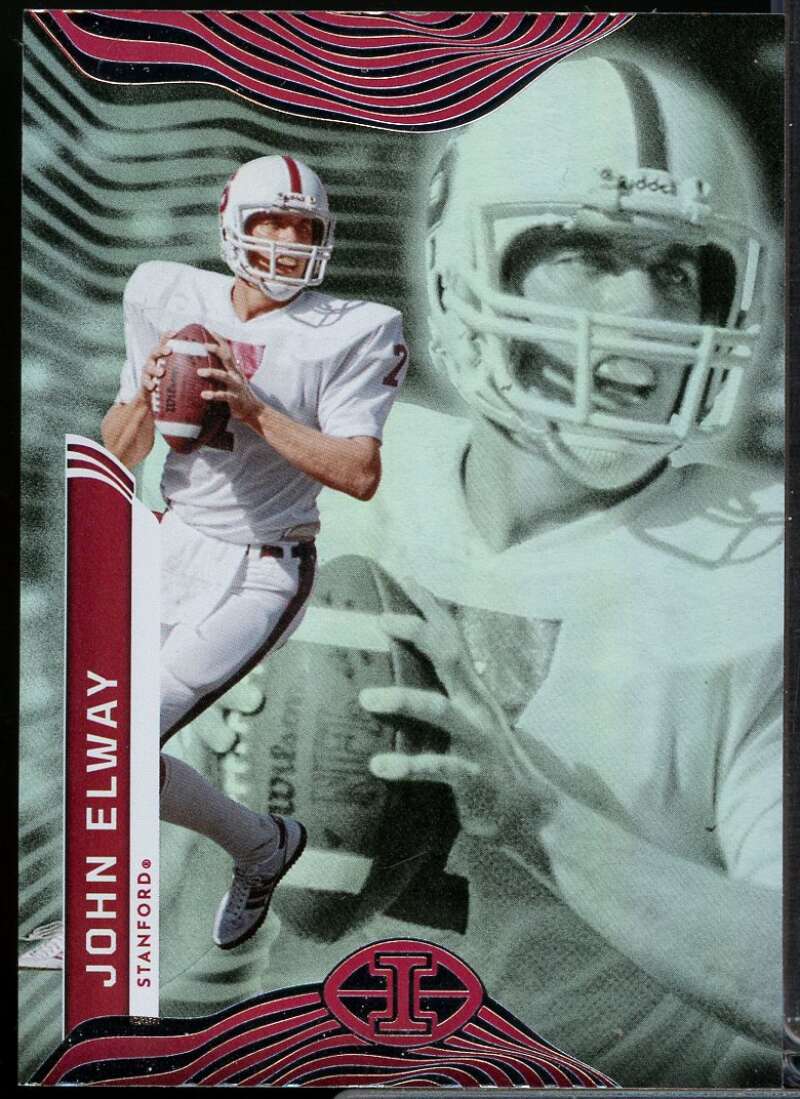 John Elway Card 2023 Panini Chronicles Draft Picks Illusions #14  Image 1