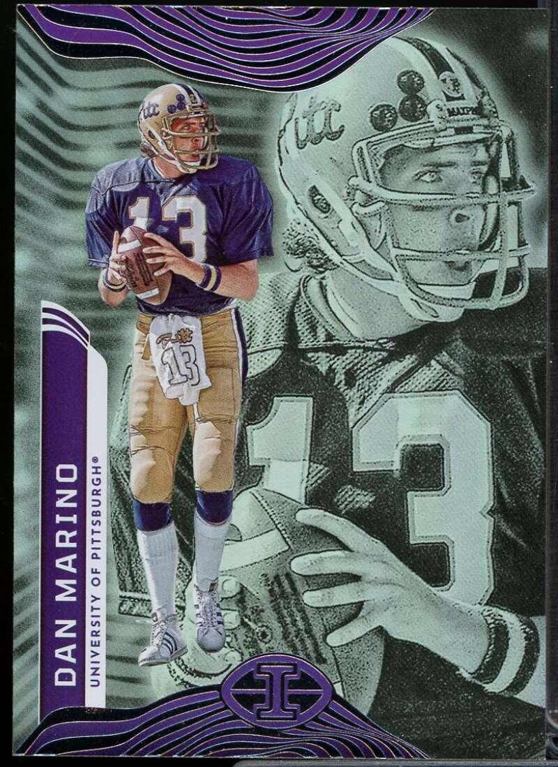 Dan Marino Card 2023 Panini Chronicles Draft Picks Illusions #8  Image 1