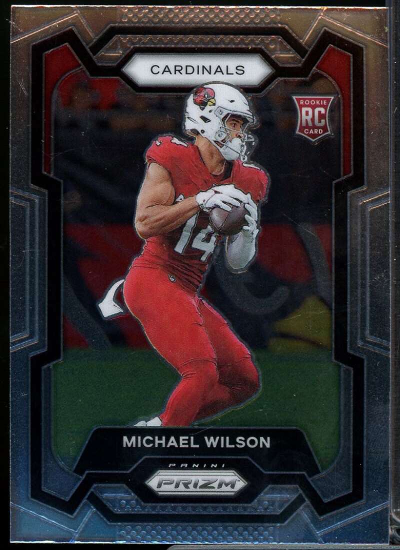 Michael Wilson Rookie Card 2023 Panini Prizm #303  Image 1