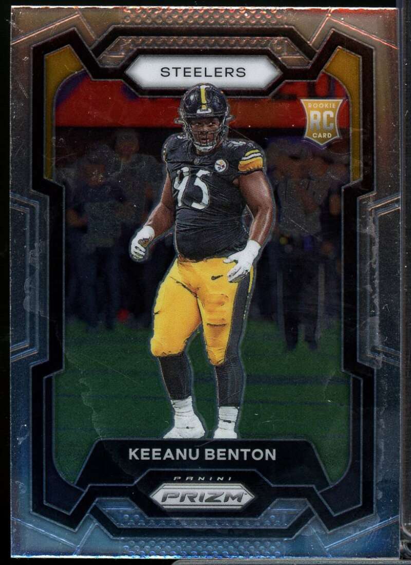 Keeanu Benton Rookie Card 2023 Panini Prizm #387  Image 1