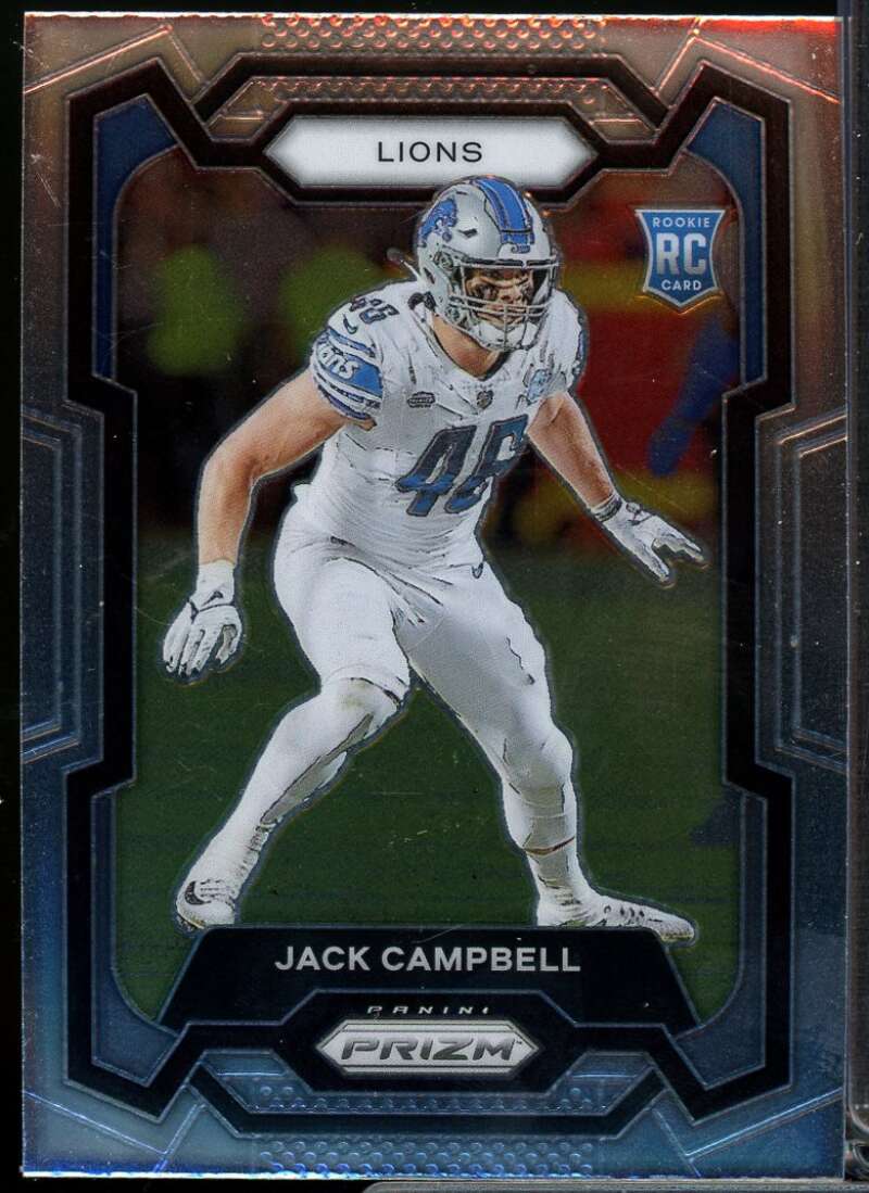Jack Campbell Rookie Card 2023 Panini Prizm #330  Image 1