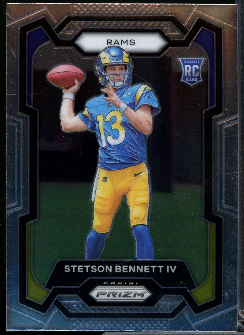 Stetson Bennett IV Rookie Card 2023 Panini Prizm #358  Image 1