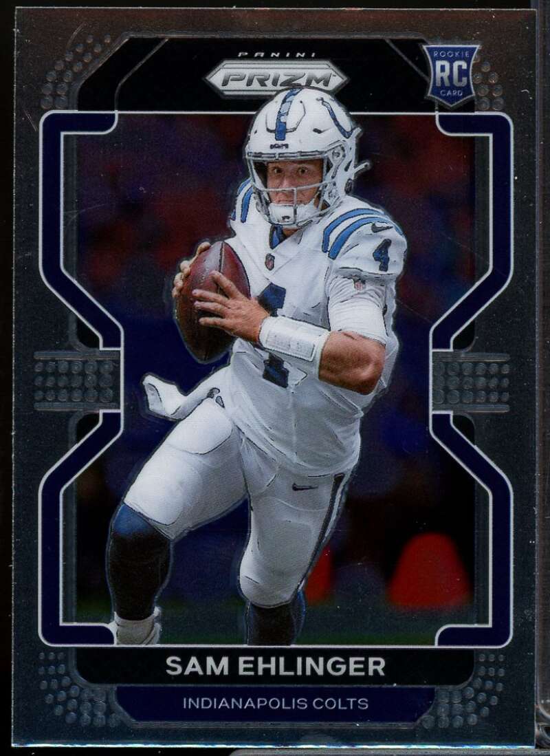 Sam Ehlinger Rookie Card 2021 Panini Prizm #395  Image 1