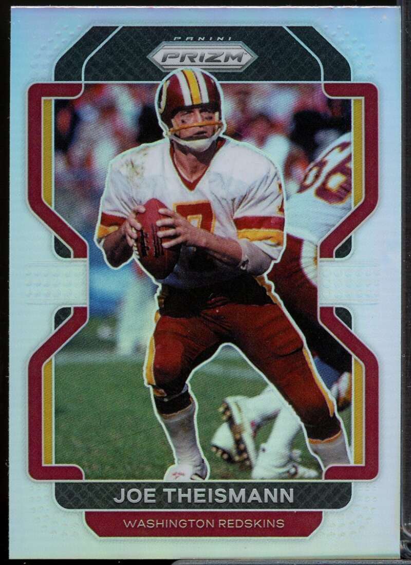 Joe Theismann Card 2021 Panini Prizm Prizms Silver #217  Image 1
