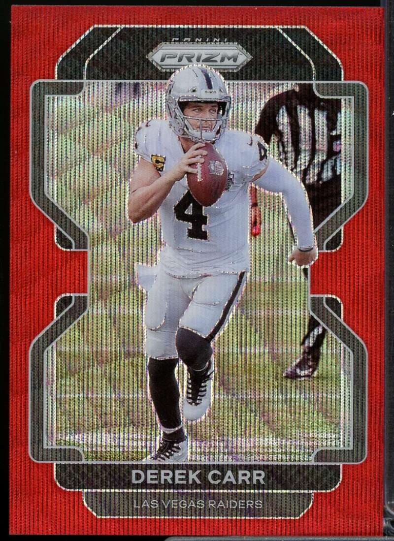 Derek CaRookie Card 2021 Panini Prizm Prizms Red Wave #179  Image 1
